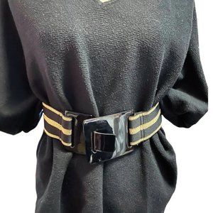 Beautiful BCBG Gold and Blue Belt in perfect condition